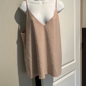 Express Glittering Blush Camisole